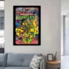 Amine M Ninjas Turtles Mutant Mayhem Poster Kraft Paper Vintage Poster Wall Painting Study Aesthetic Art 9 - TMNT Shop