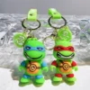 In Stock Teenage Mutant Ninja Turtle Keychain Cartoon Tortoise Keyring Leo Raph Mikey Don Boy Girl 5 - TMNT Shop