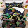 New New Teenage Mutant Ninja Turtles Bedding Set Duvet Cover Pillowcase Full King Queen Size Cartoon 1 - TMNT Shop