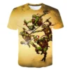 TMNT Teenage Mutant Ninja Turtles Series T shirt Breathable round Neck Fashion 3D Digital Printing Stylish 18 - TMNT Shop