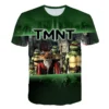 TMNT Teenage Mutant Ninja Turtles Series T shirt Breathable round Neck Fashion 3D Digital Printing Stylish 4 - TMNT Shop