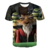 TMNT Teenage Mutant Ninja Turtles Series T shirt Breathable round Neck Fashion 3D Digital Printing Stylish 9 - TMNT Shop