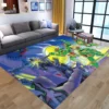 Teenage Mutant Ninja Turtles Bathroom Carpet Anime Cartoon Flannel Rug Living Room Floor Mat Kitchen Washable 5 - TMNT Shop