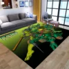 Teenage Mutant Ninja Turtles Bathroom Carpet Anime Cartoon Flannel Rug Living Room Floor Mat Kitchen Washable 9 - TMNT Shop