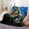 Teenage Mutant Ninja Turtles Blanket Cartoon Nap Blanket 3D Digital Printed Bedroom Sofa Soft Comfortable Flannel - TMNT Shop